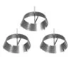 Big Green Egg Grillringen ø 7,5 Cm Rvs 3-delig -Keuken Benodigdheden Winkel 002280 rings3 stainless steel grill rings