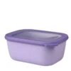 Mepal Cirqula Rechthoekige Kom Met Deksel 1,5 Liter Kunststof Vivid Lilac -Keuken Benodigdheden Winkel 106257074600 mepal multi bowl cirqula 1500 ml rectangular vivid lilac