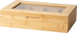 Point Virgule Theedoos 29 X 20 X 7,5 Cm 8 Vakken Bamboe 6 Point Virgule Theedoos 29 X 20 X 7,5 Cm 8 Vakken Bamboe -Keuken Benodigdheden Winkel 1200x519 1