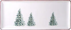 Gien Filet Noël Rechthoekige Serveerschaal 36 X 15,5 Cm Keramiek