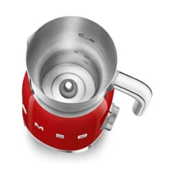 Smeg 50's Style Elektrische Melkopschuimer 600 Ml Rood -Keuken Benodigdheden Winkel 18503.970