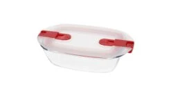Pyrex Cook & Heat Rechthoekige Ovenschaal Met Deksel 0.4 L Glas