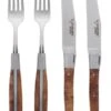 Laguiole En Aubrac Shepherds Cross Steakmessen Met Vorken Thuya Hout 4-delig -Keuken Benodigdheden Winkel 2354346 1