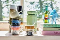 HK Living 70's ACE7044 Americano Mok 260 Ml Aardewerk Metallic-Asteroids-Night-Fire 4-delig -Keuken Benodigdheden Winkel 319d485fd04428ce3447543b606588be61ac7074