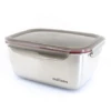 Cuitisan Foodcontainer Rechthoekig 3600 Ml Rvs -Keuken Benodigdheden Winkel 3600