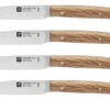 Zwilling Steakmessenset 10 Cm Steeneik 4 Stuks -Keuken Benodigdheden Winkel 39160000 white