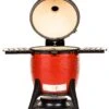 Kamado Joe Big Joe III Barbecue Keramiek Rood -Keuken Benodigdheden Winkel 43f23smq