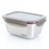 Cuitisan Foodcontainer Rechthoekig 500 Ml Rvs -Keuken Benodigdheden Winkel 500