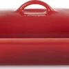 Le Creuset Ovenschaal Met Deksel 33 Cm Aardewerk Kersrood 2 Le Creuset Ovenschaal Met Deksel 33 Cm Aardewerk Kersrood -Keuken Benodigdheden Winkel 550x254 1