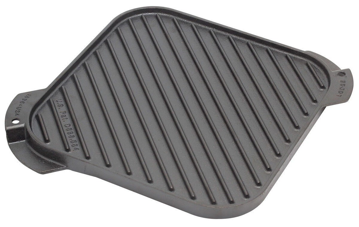 Lodge Logic Dubbelzijdige Grillplaat Vierkant 26 Cm Gietijzer Zwart 3 Lodge Logic Dubbelzijdige Grillplaat Vierkant 26 Cm Gietijzer Zwart