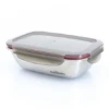 Cuitisan Foodcontainer Rechthoekig 580 Ml Rvs -Keuken Benodigdheden Winkel 580