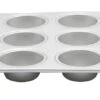 Fat Daddio's Muffinvorm ø 8 Cm Aluminium Mat 12 Stuks