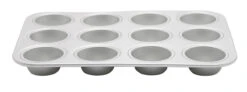 Fat Daddio's Muffinvorm ø 8 Cm Aluminium Mat 12 Stuks