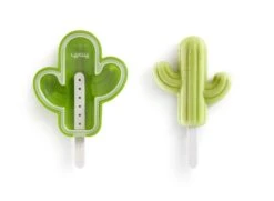 Lekue Lékué Fun & Sun Ijsvorm Cactus Silicone Groen 4 Stuks