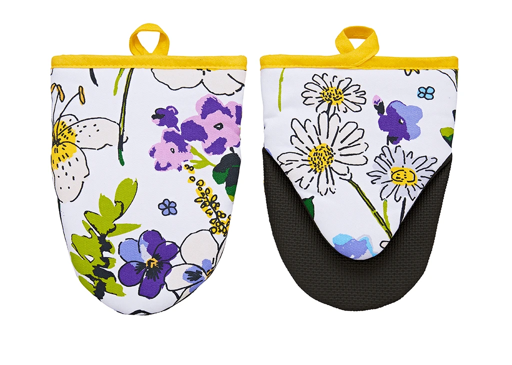 Ulster Weavers Wildflowers Kleine Ovenwant Katoen Geel 2 Stuks 3 Ulster Weavers Wildflowers Kleine Ovenwant Katoen Geel 2 Stuks