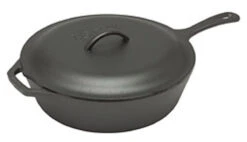 Lodge Logic Skillet Koekenpan Met Deksel ø 31 Cm Gietijzer Zwart