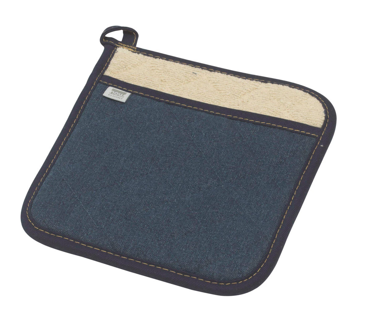 Now Designs Denim Pannenlap 20 X 20 Cm Katoen Blauw 3 Now Designs Denim Pannenlap 20 X 20 Cm Katoen Blauw