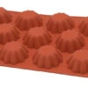 Silikomart Bakvorm 12 Mini Brioches Silicone Bruin -Keuken Benodigdheden Winkel 9265 63142 1