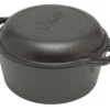 Lodge Logic Double Dutch Oven ø 26 Cm Gietijzer Zwart -Keuken Benodigdheden Winkel 9733 57886 1