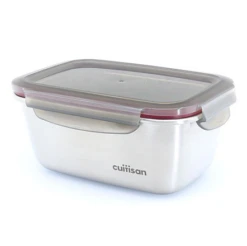 Cuitisan Foodcontainer Rechthoekig 980 Ml Rvs