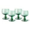 HK Living The Emeralds AGL4475 Wijnglas Laag ø 8,5 Cm Fern Groen 4-delig -Keuken Benodigdheden Winkel agl4475 eg