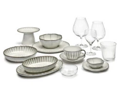 Serax INKU By Sergio Herman Serveerschaal M ø 32 Cm H 5 Cm Aardewerk Wit -Keuken Benodigdheden Winkel b5120247ws2b 1