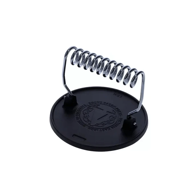 Victoria Bacon & Meat Press ø 16 Cm Gietijzer Zwart 3 Victoria Bacon & Meat Press ø 16 Cm Gietijzer Zwart