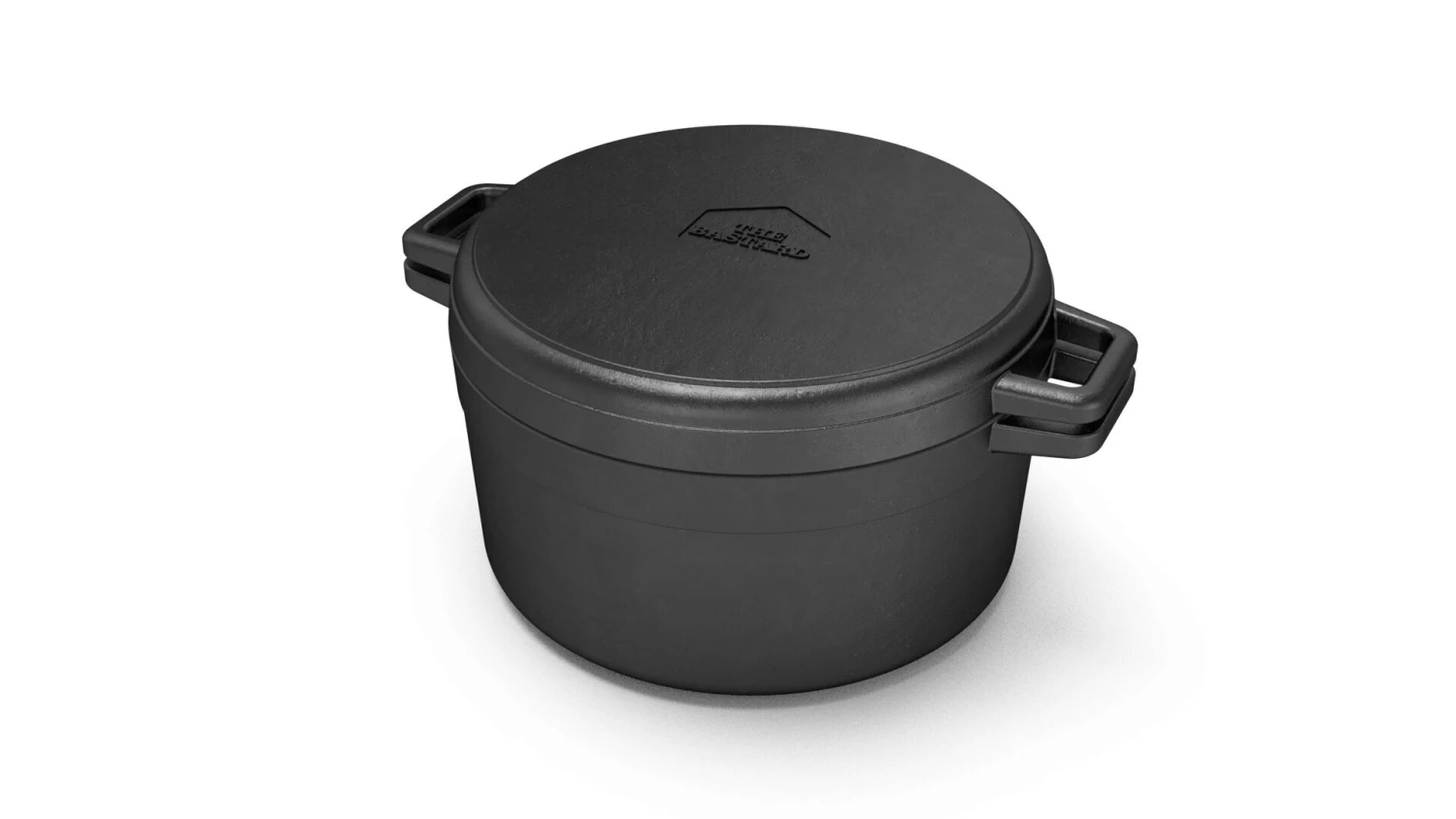 The Bastard Dutch Oven & Griddle Small ø 20 Cm Gietijzer Zwart
