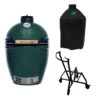 Big Green Egg Large Barbecue ø 47 Cm Keramiek Groen Met IntEGGrated Nest, Handler En Hoes -Keuken Benodigdheden Winkel bge hoofd 2 large integgrated nest handler cover 1