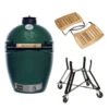 Big Green Egg Large Barbecue ø 47 Cm Keramiek Groen Met Onderstel En Acaciahouten Zijtafels 2 Big Green Egg Large Barbecue ø 47 Cm Keramiek Groen Met Onderstel En Acaciahouten Zijtafels -Keuken Benodigdheden Winkel bge hoofd 2 large nest acacia mates
