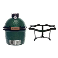 Big Green Egg Mini Barbecue ø 25 Cm Keramiek Groen Met Carrier -Keuken Benodigdheden Winkel bge hoofd 2 mini carrier