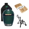 Big Green Egg Large Barbecue ø 47 Cm Keramiek Groen Met IntEGGrated Nest, Handler, Acaciahouten Zijtafels En Hoes -Keuken Benodigdheden Winkel bge hoofd 4 2 large integgrated nest handler acacia mates cover