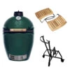 Big Green Egg Large Barbecue ø 47 Cm Keramiek Groen Met IntEGGrated Nest, Handler En Acaciahouten Zijtafels -Keuken Benodigdheden Winkel bge hoofd 4 large integgrated nest handler acacia mates