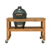 Big Green Egg Acacia Table Incl. Nest, Wielen En Extra Large Barbecue -Keuken Benodigdheden Winkel big green egg acacia table incl. nest wielen en extra large barbecue 1
