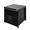 Big Green Egg Expansion Cabinet Met Distressed Acacia Wood Insert -Keuken Benodigdheden Winkel big green egg expansion cabinetdistr