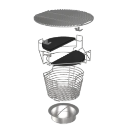 The Bastard Model 2022 Urban Large Compleet Barbecue Keramiek Matzwart -Keuken Benodigdheden Winkel binnenwerk the bastard 2022 min 1