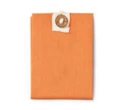 By Roll'eat Boc'n'Roll Bio Herbruikbaar Boterhamzakje 45 X 32 Cm Katoen Oranje