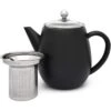 Bredemeijer Duet Eva Theepot 1,1 Liter Mat Zwart -Keuken Benodigdheden Winkel bredemeijer bredemeijer duet eva theepot 11 liter 1 1