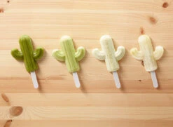 Lekue Lékué Fun & Sun Ijsvorm Cactus Silicone Groen 4 Stuks -Keuken Benodigdheden Winkel cactus helado 08 2