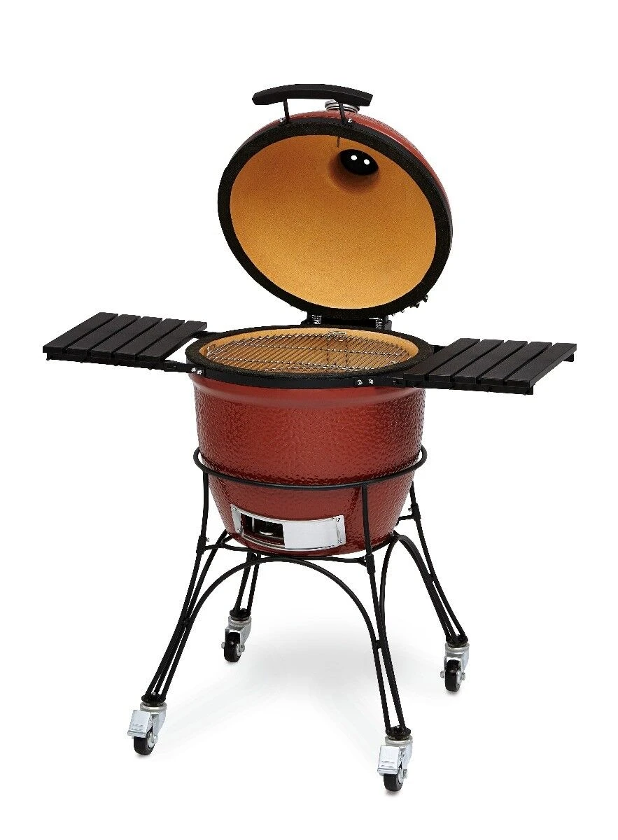 Kamado Joe Classic Barbecue Keramiek Rood 3 Kamado Joe Classic Barbecue Keramiek Rood