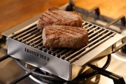 Ironchef Lavagrillpan 26 X 21 Cm Rvs 10 Ironchef Lavagrillpan 26 X 21 Cm Rvs -Keuken Benodigdheden Winkel eav1096