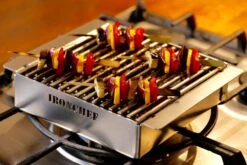 Ironchef Lavagrillpan 26 X 21 Cm Rvs 11 Ironchef Lavagrillpan 26 X 21 Cm Rvs -Keuken Benodigdheden Winkel eav1100