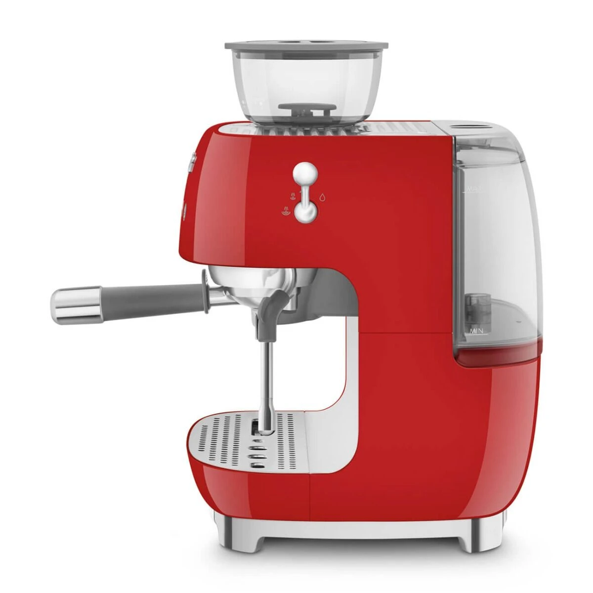 Smeg 50's Style Handmatige Espressomachine 2,4 Liter Rood 4 Smeg 50's Style Handmatige Espressomachine 2,4 Liter Rood - Afbeelding 2