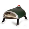 Delivita Diavolo Gas Pizza-oven Compleet Green -Keuken Benodigdheden Winkel green oven on angle view