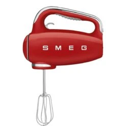 Smeg 50's Style Handmixer Staal Rood -Keuken Benodigdheden Winkel hmf01rdeu
