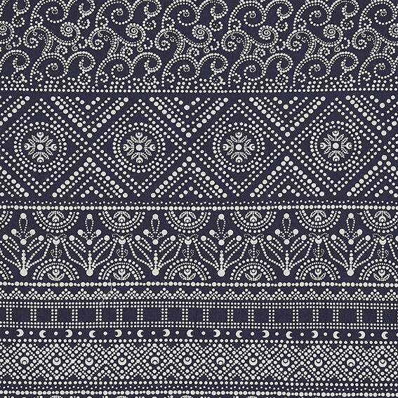 Ulster Weavers Indigo Batik Ovenwant Katoen Blauw 5 Ulster Weavers Indigo Batik Ovenwant Katoen Blauw - Afbeelding 3
