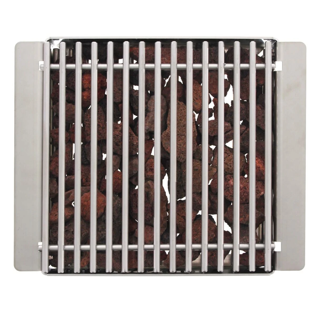 Ironchef Lavagrillpan 26 X 21 Cm Rvs 4 Ironchef Lavagrillpan 26 X 21 Cm Rvs - Afbeelding 2