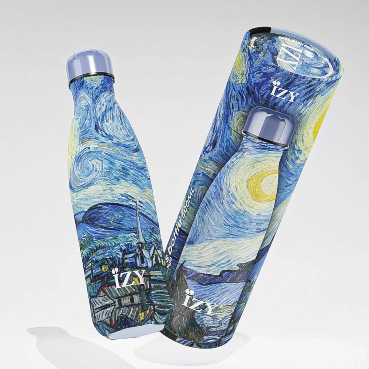 IZY Bottles X Van Gogh Drinkfles 500 Ml Starry Night Rvs