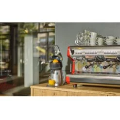 Espressions TheJuicer Citruspers Rvs -Keuken Benodigdheden Winkel juicer bar glass lr