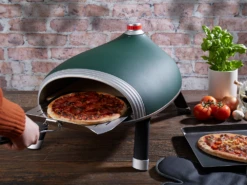 Delivita Diavolo Gas Pizza-oven Compleet Green -Keuken Benodigdheden Winkel kw delivita gn ss01 ss24